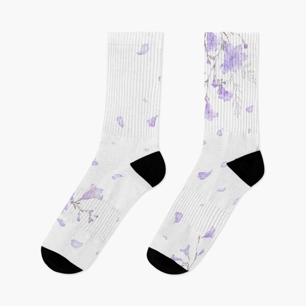 Item preview, Jacaranda Pillow Cover Purple Jacaranda Falling Petals Spring Decor Australia designed and sold by Yellowriversss.