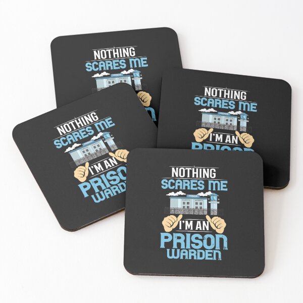 Item preview, Prison Warden Nothing Scares Me Humor Graphic designed and sold by kazeckmynea.