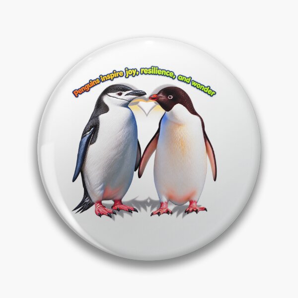 Item preview, Penguins Inspire Joy Resilience and Wonder – Cute Penguin Love & Inspirational Design designed and sold by GloboStyle Design .
