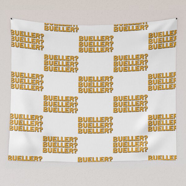 Item preview, Bueller Bueller  Bueller  Quote Orange designed and sold by blindgoldrushs.