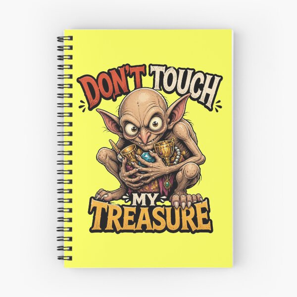 Item preview, Don't Touch My Treasure – Funny Fantasy Cave Creature designed and sold by Cavalier-org.