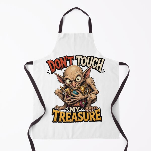 Item preview, Don't Touch My Treasure – Funny Fantasy Cave Creature designed and sold by Cavalier-org.