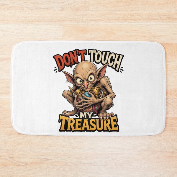 Item preview, Don't Touch My Treasure – Funny Fantasy Cave Creature designed and sold by Cavalier-org.