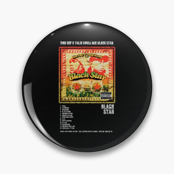 Item preview, BLACK STAR - MOS DEF & TALIB KWELI ARE BLACK STAR ALBUM TRACKLIST T-Shirt designed and sold by DeondreDonnel.