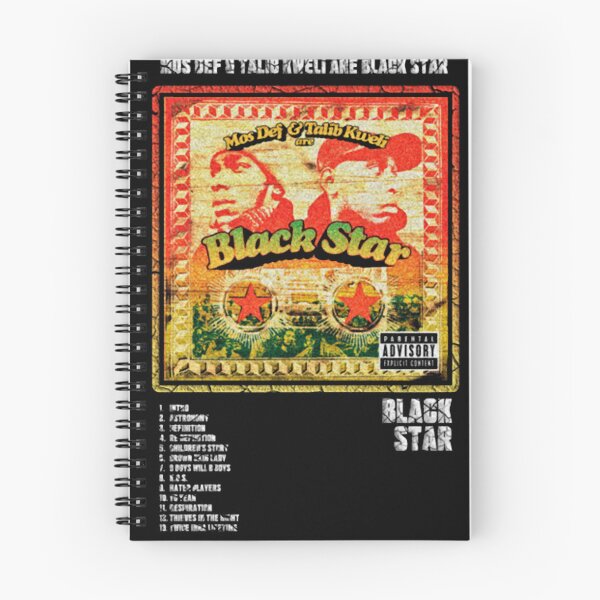 Item preview, BLACK STAR - MOS DEF & TALIB KWELI ARE BLACK STAR ALBUM TRACKLIST T-Shirt designed and sold by DeondreDonnel.