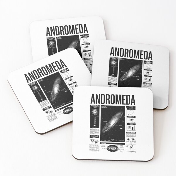 Item preview, Andromeda Galaxy Astronomy Astronomer Space Science Diagram designed and sold by GrandeDuc.
