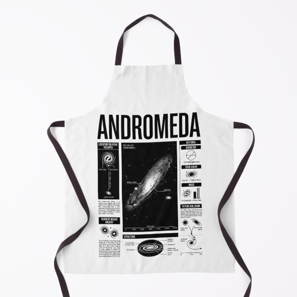 Item preview, Andromeda Galaxy Astronomy Astronomer Space Science Diagram designed and sold by GrandeDuc.