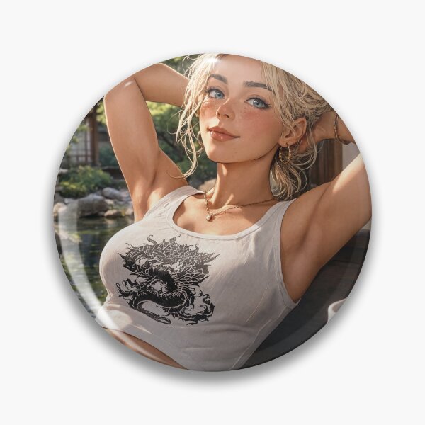 Item preview,  Cute anime manga girl reclining with a cup of coffee designed and sold by Vintage Designs +.