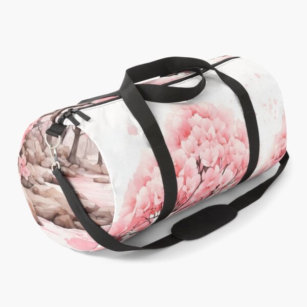 Item preview, Cherry Blossom Forest Watercolor Painting designed and sold by RawNaturePrints.
