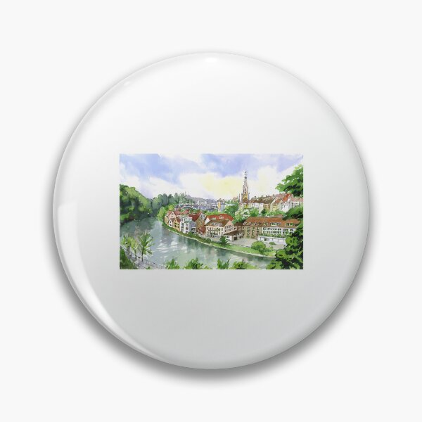 Artikelvorschau, Stadtbild von Bern, Schweiz. entworfen und verkauft von WalkingInNa.