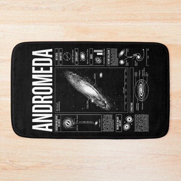 Item preview, Andromeda Galaxy Astronomy Astronomer Space Science Diagram designed and sold by GrandeDuc.