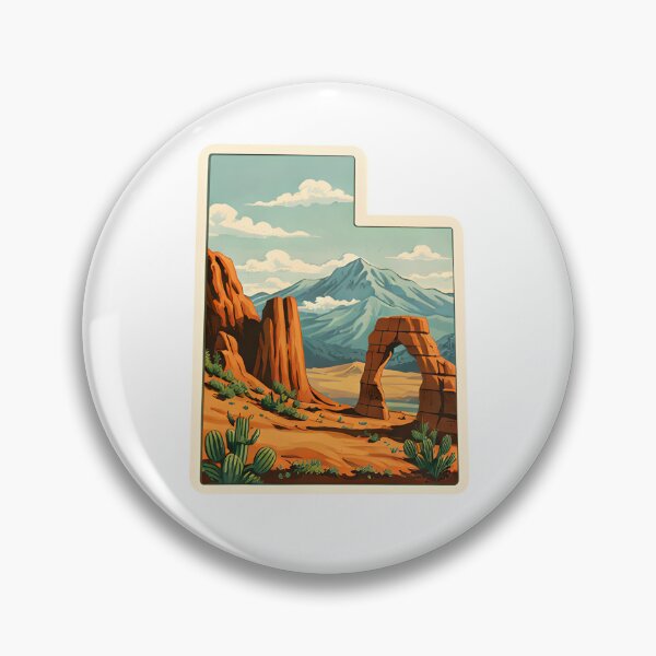Item preview, Utah State Flag Watercolor designed and sold by ChemicalXShop.