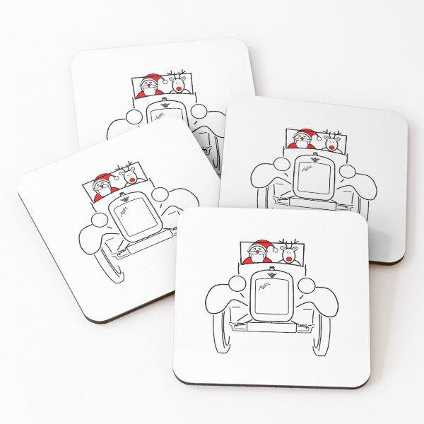 Item preview, Austin Seven vintage British car Christmas special edition designed and sold by soitwouldseem.