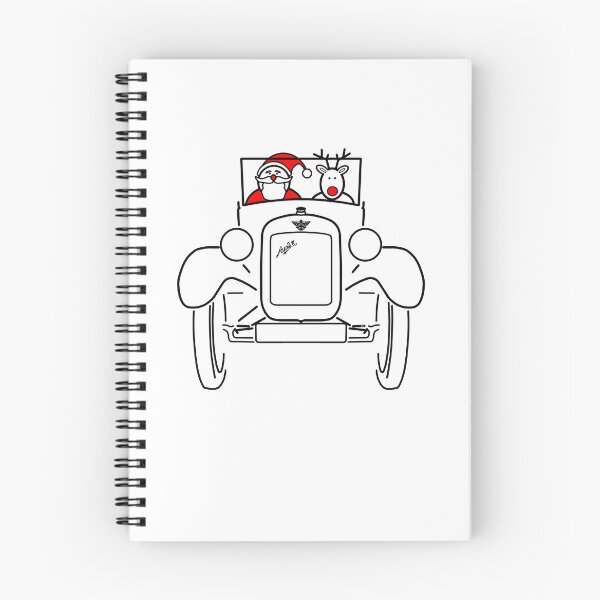 Item preview, Austin Seven vintage British car Christmas special edition designed and sold by soitwouldseem.