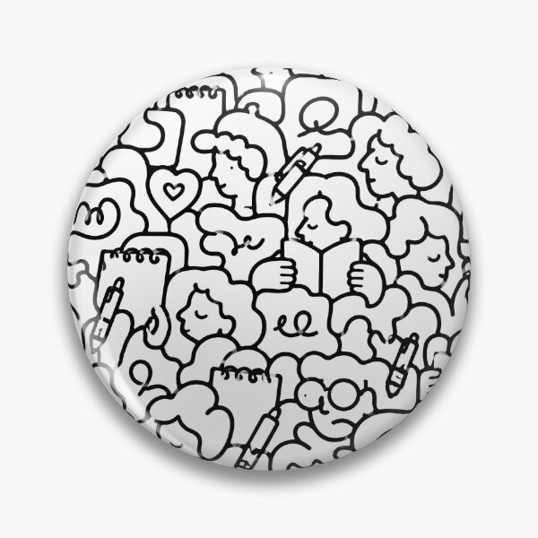 Item preview, Monochrome Sketchbook (Analog x Doodle) designed and sold by Thai Vibe Studio.