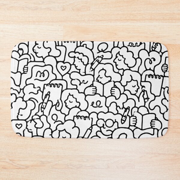 Item preview, Monochrome Sketchbook (Analog x Doodle) designed and sold by Thai Vibe Studio.