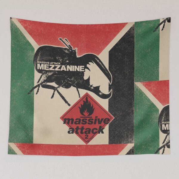Item preview, Massive Attack Support Fan Artwork Individual Attatck Dots art designed and sold by moodboardzz.