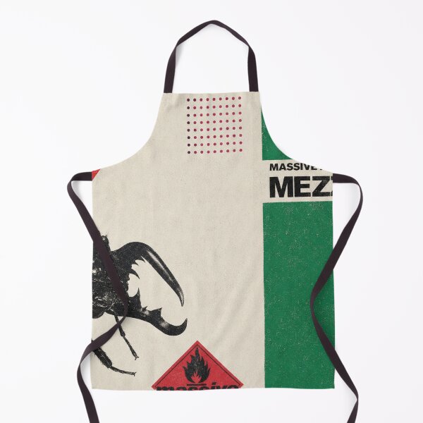 Item preview, Massive Attack Support Fan Artwork Individual Attatck Flag Insect Black designed and sold by moodboardzz.