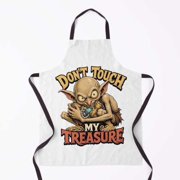 Item preview, Don't Touch My Treasure – Funny Fantasy Cave Creature designed and sold by Cavalier-org.