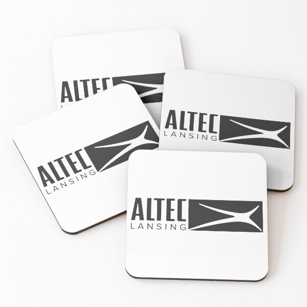 Item preview, Classic Altec Lansing Audio Logo - Grey on Black designed and sold by minscw.