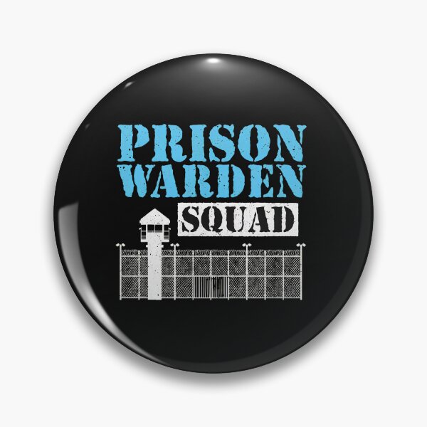 Item preview, Prison Warden Squad Guard Tower Fence Graphic designed and sold by klasenbee.