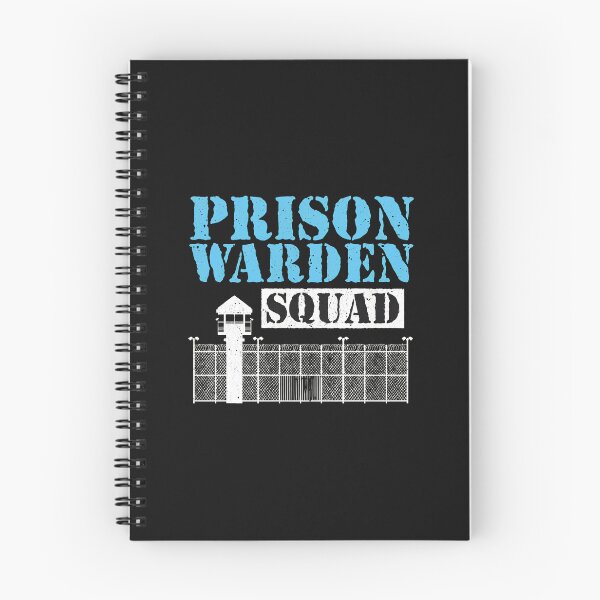Item preview, Prison Warden Squad Guard Tower Fence Graphic designed and sold by klasenbee.