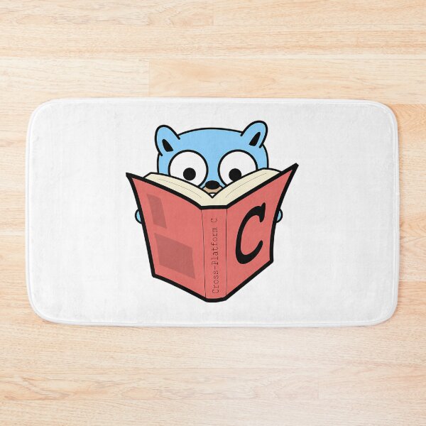 Artikelvorschau, Go C Go Gopher mit C Buch (Marineblau) entworfen und verkauft von EmosGiftd.