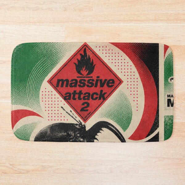 Item preview, Best Massive Attack Support Fan Artwork Individual Attatck designed and sold by moodboardzz.