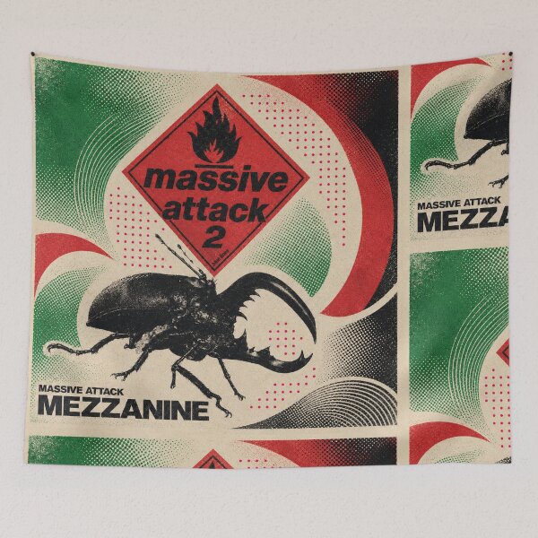 Item preview, Best Massive Attack Support Fan Artwork Individual Attatck designed and sold by moodboardzz.