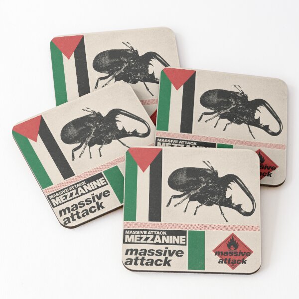 Item preview, Mezzanine Massive Attack Support Fan Artwork Individual Attatck designed and sold by moodboardzz.