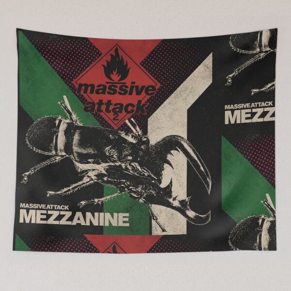 Item preview, Art Massive Attack Support Fan Artwork Individual Attatck designed and sold by moodboardzz.