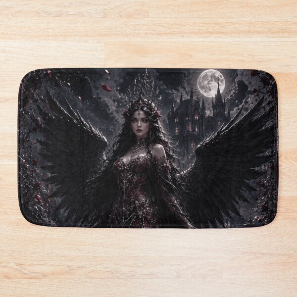 Item preview, Queen of the Black Roses – Gothic Angel of the Night designed and sold by i-corp.