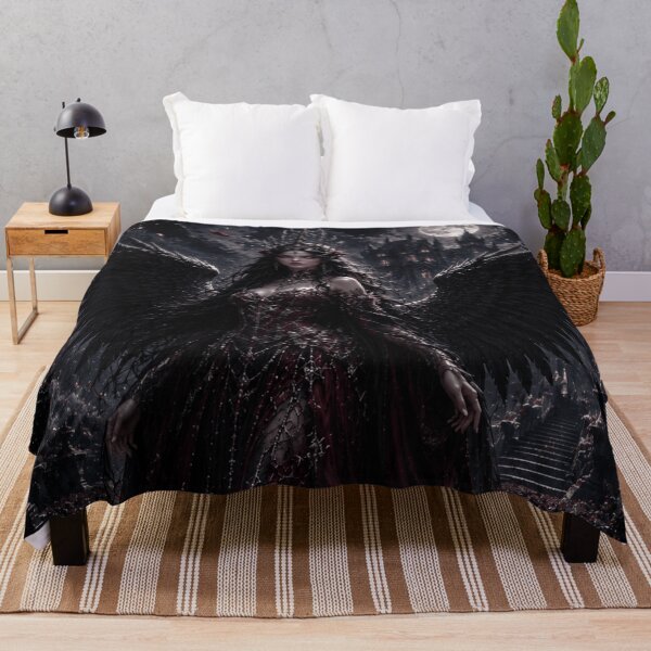 Item preview, Queen of the Black Roses – Gothic Angel of the Night designed and sold by i-corp.