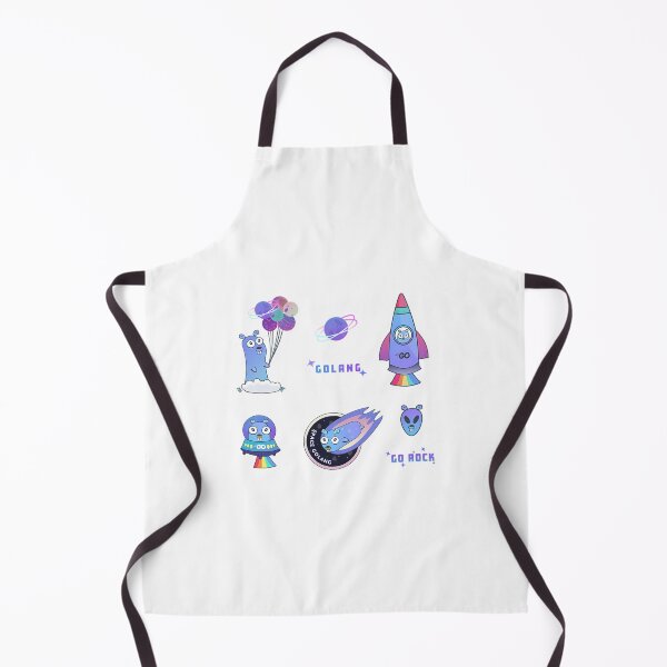 Item preview, Golang Gopher Like Aliens designed and sold by EmosGiftd.