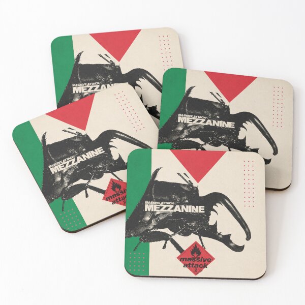 Item preview, Clean art Massive Attack Support Fan Artwork Individual Attatck designed and sold by moodboardzz.