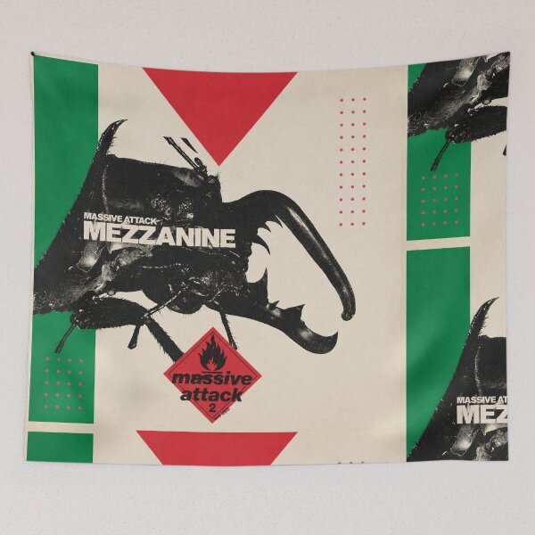 Item preview, Clean art Massive Attack Support Fan Artwork Individual Attatck designed and sold by moodboardzz.