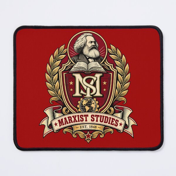 Item preview, Marxist Studies Varsity Karl Marx College Crest Political Science Philosophy designed and sold by ZIGLWORKS.