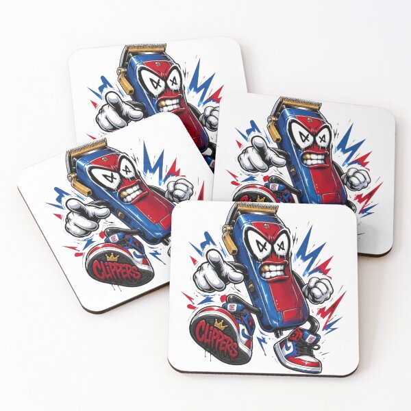 Item preview, Streetwear Barber Clipper Shoe Mascot Art designed and sold by Barber MD Culture.