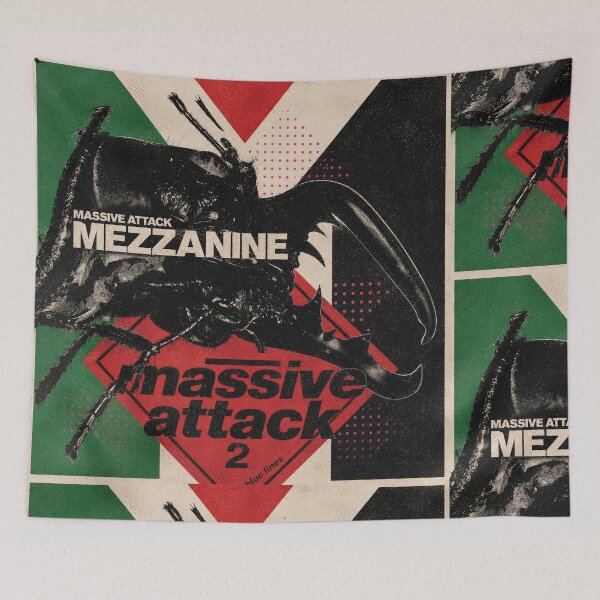 Item preview, Product Massive Attack Support Fan Artwork Individual Attatck designed and sold by moodboardzz.