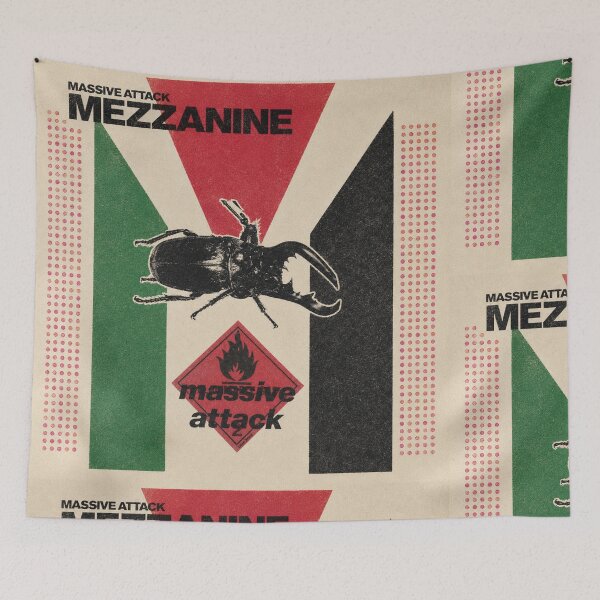 Item preview, Never Massive Attack Support Fan Artwork Individual Attatck designed and sold by moodboardzz.