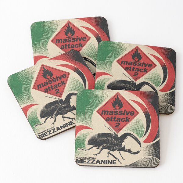 Item preview, Fan Massive Attack Support Fan Artwork Individual Attatck designed and sold by moodboardzz.