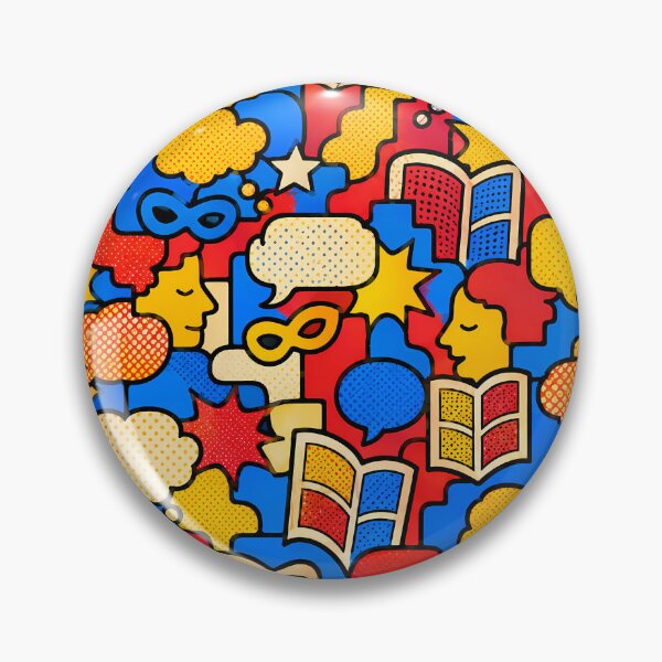Item preview, Comic Book Nerd (Halftone x Pop Art) designed and sold by Thai Vibe Studio.