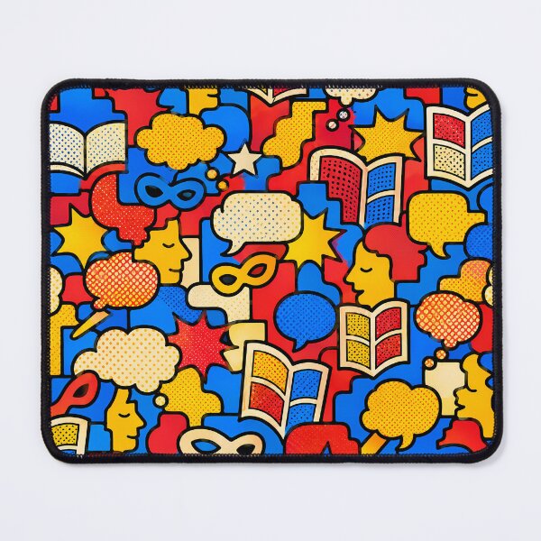 Item preview, Comic Book Nerd (Halftone x Pop Art) designed and sold by Thai Vibe Studio.