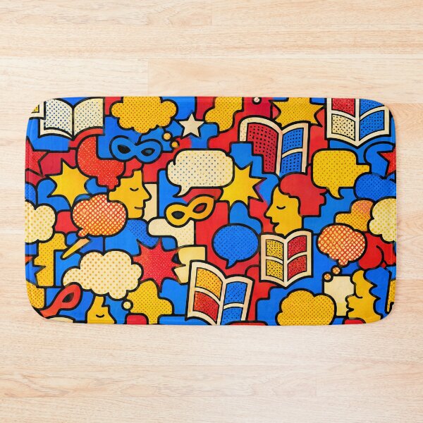 Item preview, Comic Book Nerd (Halftone x Pop Art) designed and sold by Thai Vibe Studio.