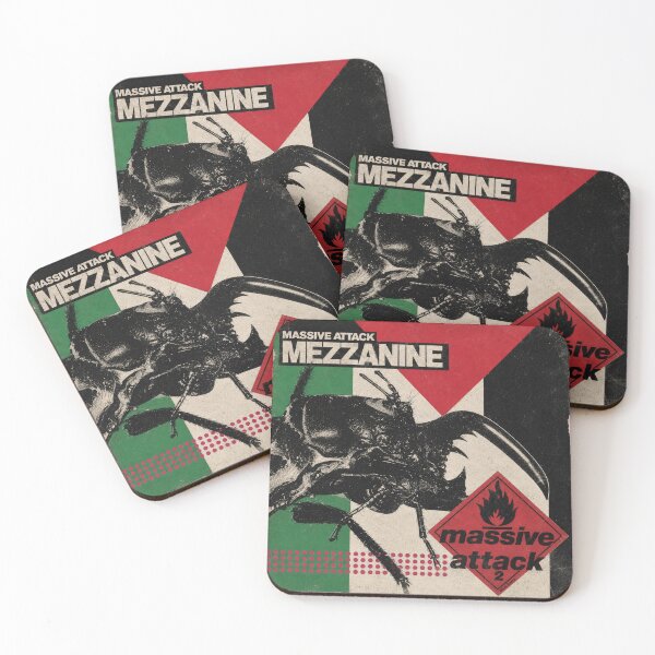 Item preview, UK Massive Attack Support Fan Artwork Individual Attatck designed and sold by moodboardzz.