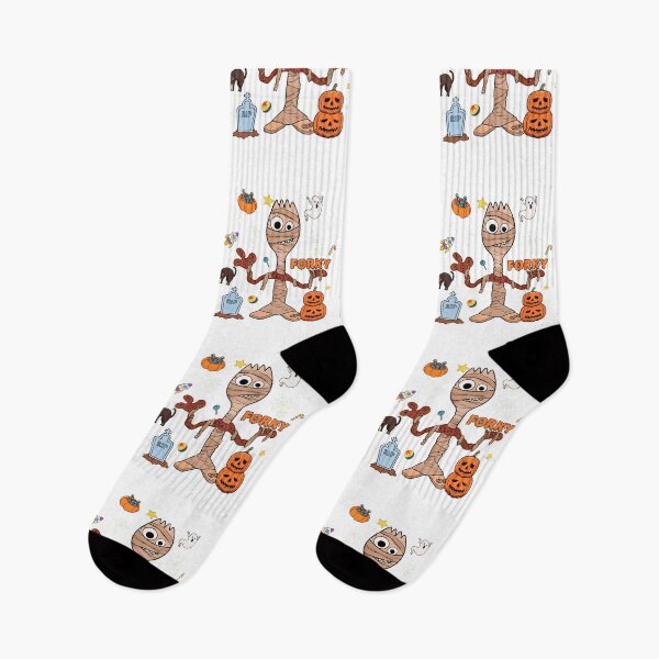 Item preview, Spooky Halloween Mummy Forky Cartoon with Cute Creepy Charm designed and sold by IsabelHaw64061.
