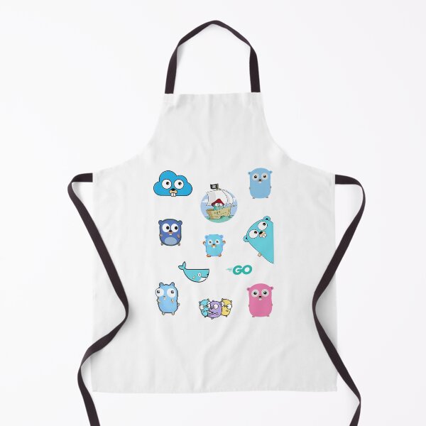 Item preview, Golang Gopher Sticker Pack Variety Pack designed and sold by EmosGiftd.