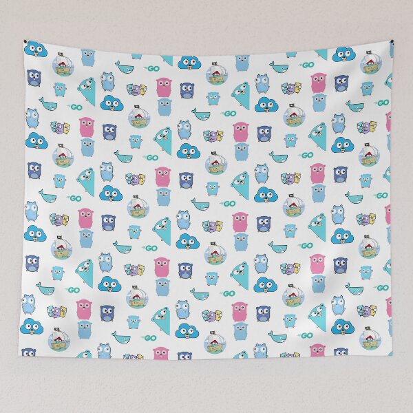 Item preview, Golang Gopher Sticker Pack Variety Pack  designed and sold by EmosGiftd.