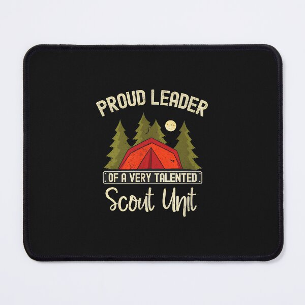 Item preview, Proud Leader Scout Unit Camping Tent Trees Moon designed and sold by kazeckmynea.