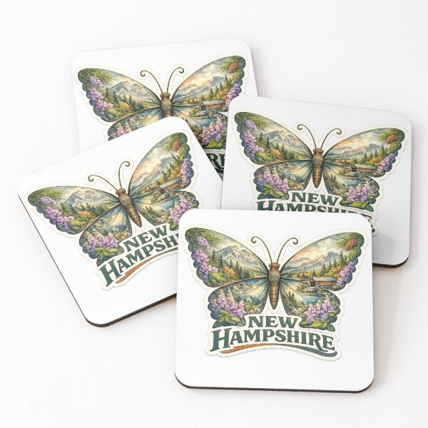 Item preview, New Hampshire State Soul Butterfly designed and sold by Whimspired By Paxx.